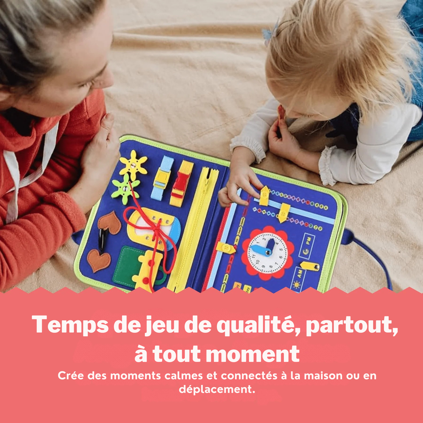 Cortex™ Tableau Montessori pour Tout-petits