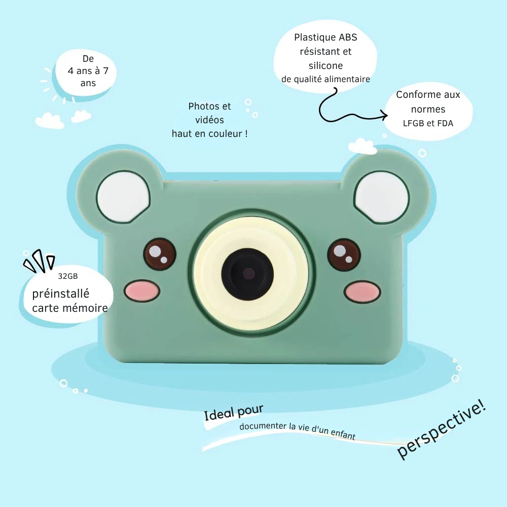 Digital Caméra pour enfants - Edition Ours