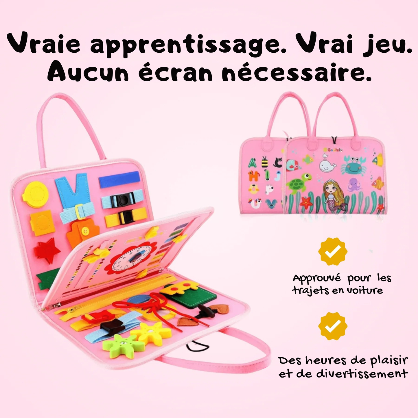 Cortex™ Tableau Montessori pour Tout-petits