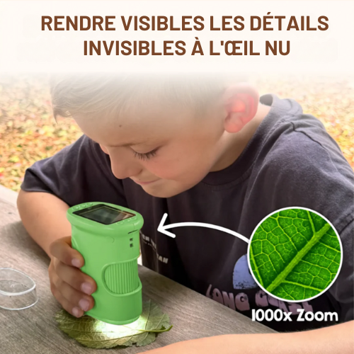 Microscope d'aventure  pour enfants