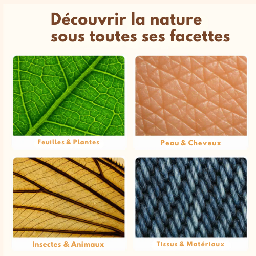 Microscope d'aventure  pour enfants
