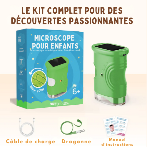Microscope d'aventure  pour enfants