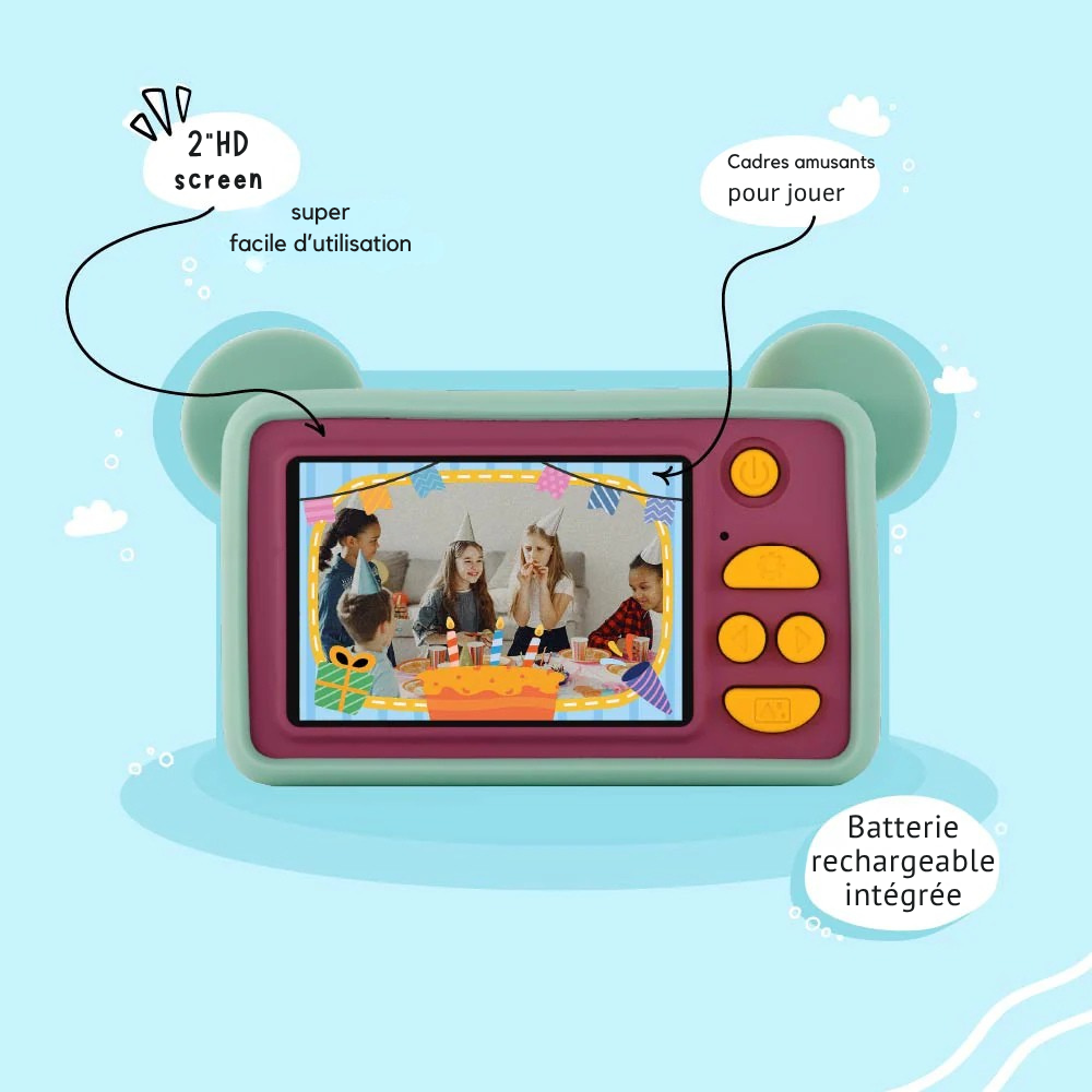 Digital Caméra pour enfants - Edition Ours