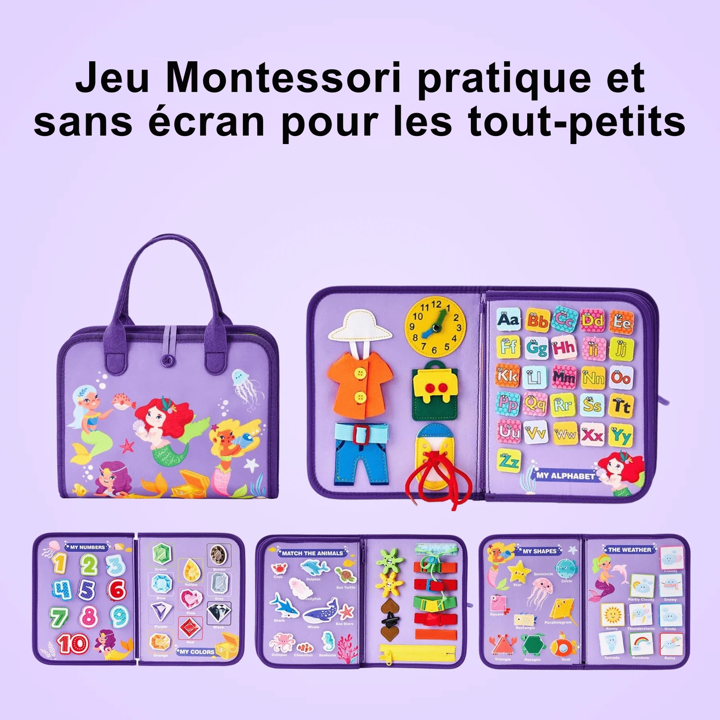 Cortex™ Tableau Montessori pour Tout-petits