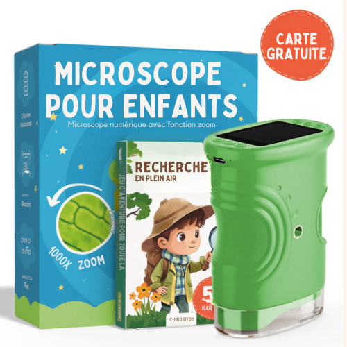 Microscope d'aventure  pour enfants