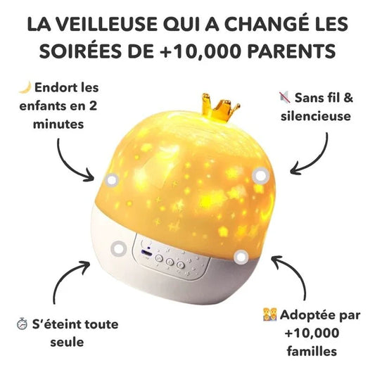 Lampe de nuit et projecteur océan 2-en-1