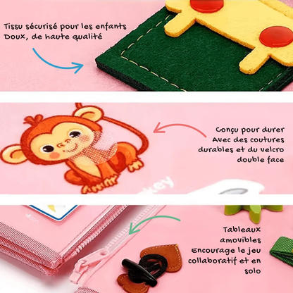 Cortex™ Tableau Montessori pour Tout-petits