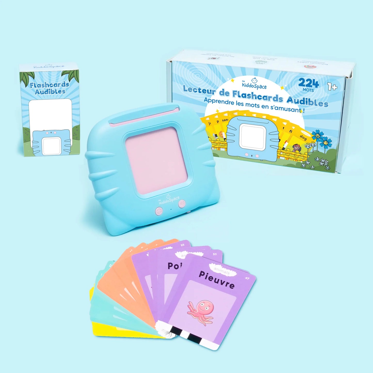 Développez le langage et la concentration de votre enfant dès 1 an — sans écran, sans effort, grâce à un jeu autonome validé Montessori.