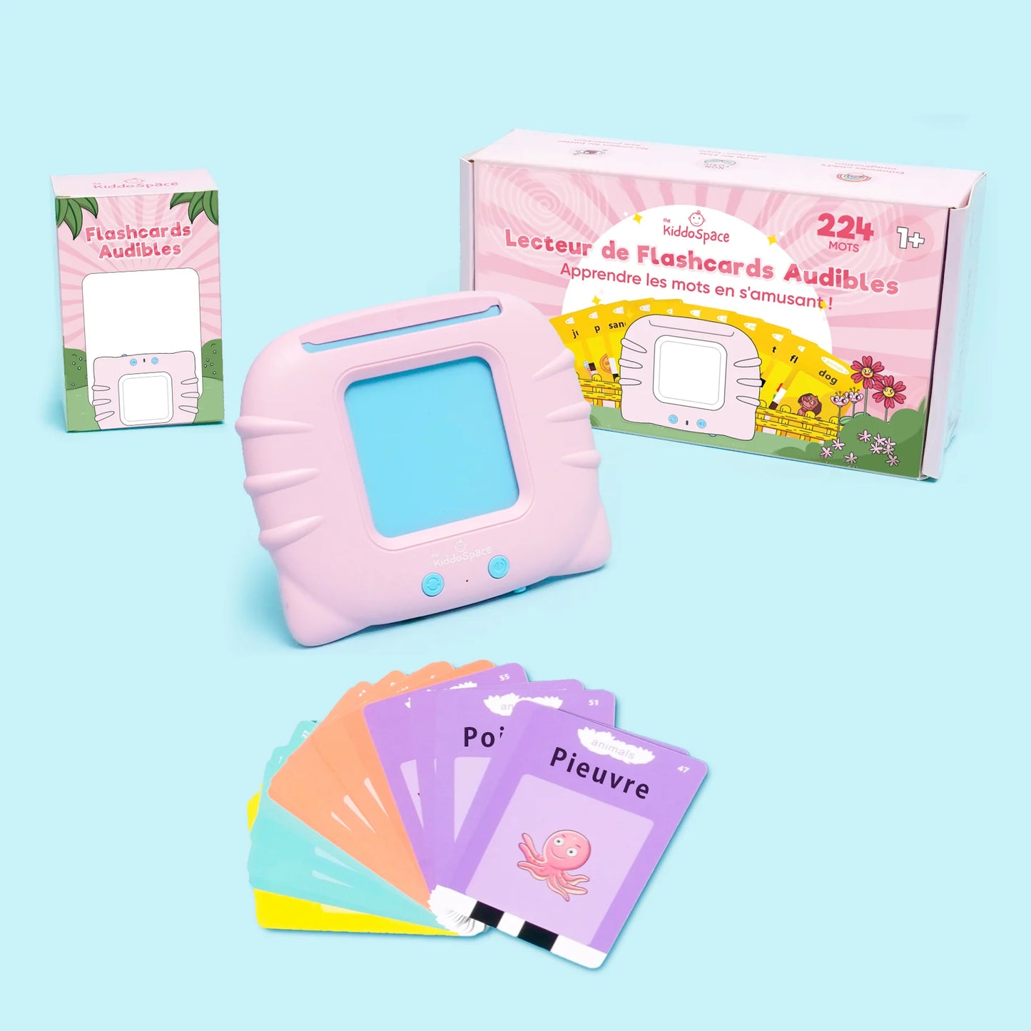 Développez le langage et la concentration de votre enfant dès 1 an — sans écran, sans effort, grâce à un jeu autonome validé Montessori.